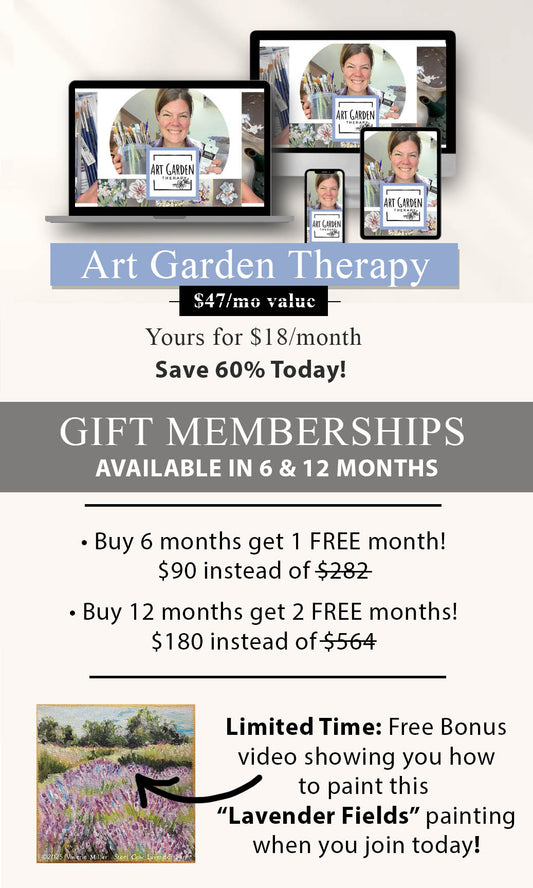 6 or 12 Month Gift Painting Club